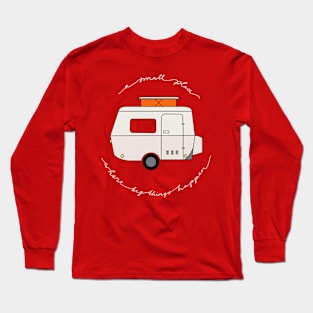 A Small Place Where Big Things Happen - Red Long Sleeve T-Shirt